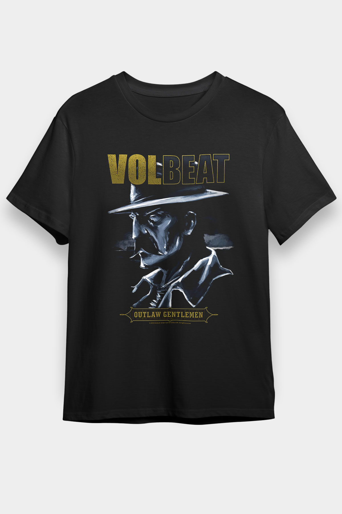 Volbeat Siyah Unisex Tişört T-Shirt - TişörtFabrikası
