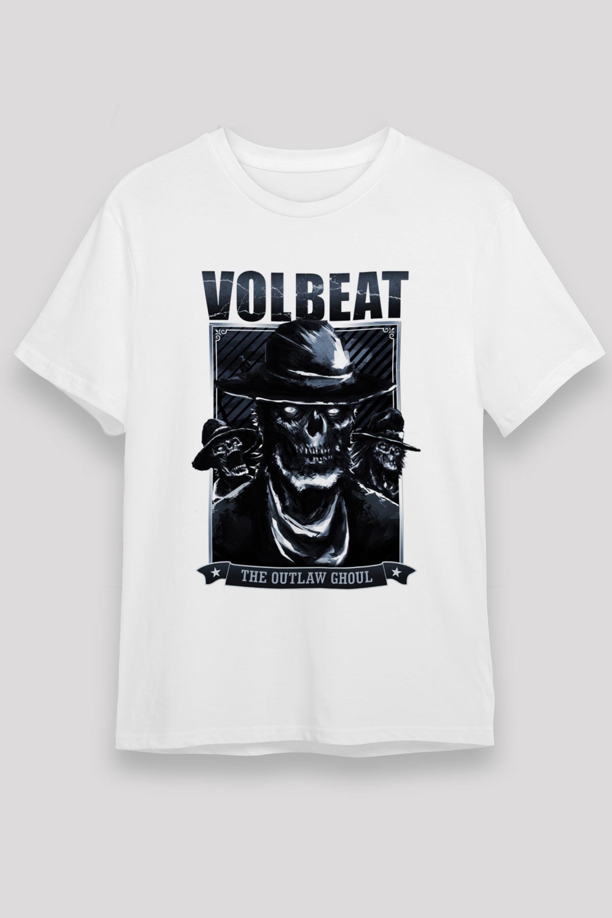 Volbeat Siyah Unisex Tişört T-Shirt - TişörtFabrikası