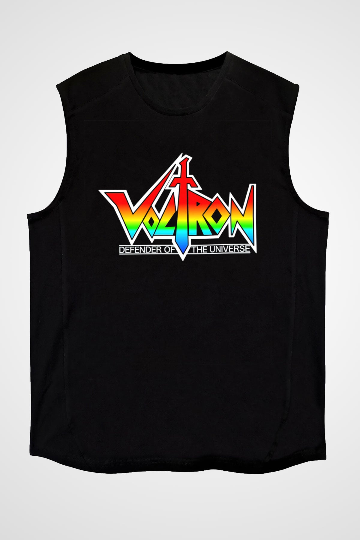 Voltron Siyah Unisex Kolsuz Tişört