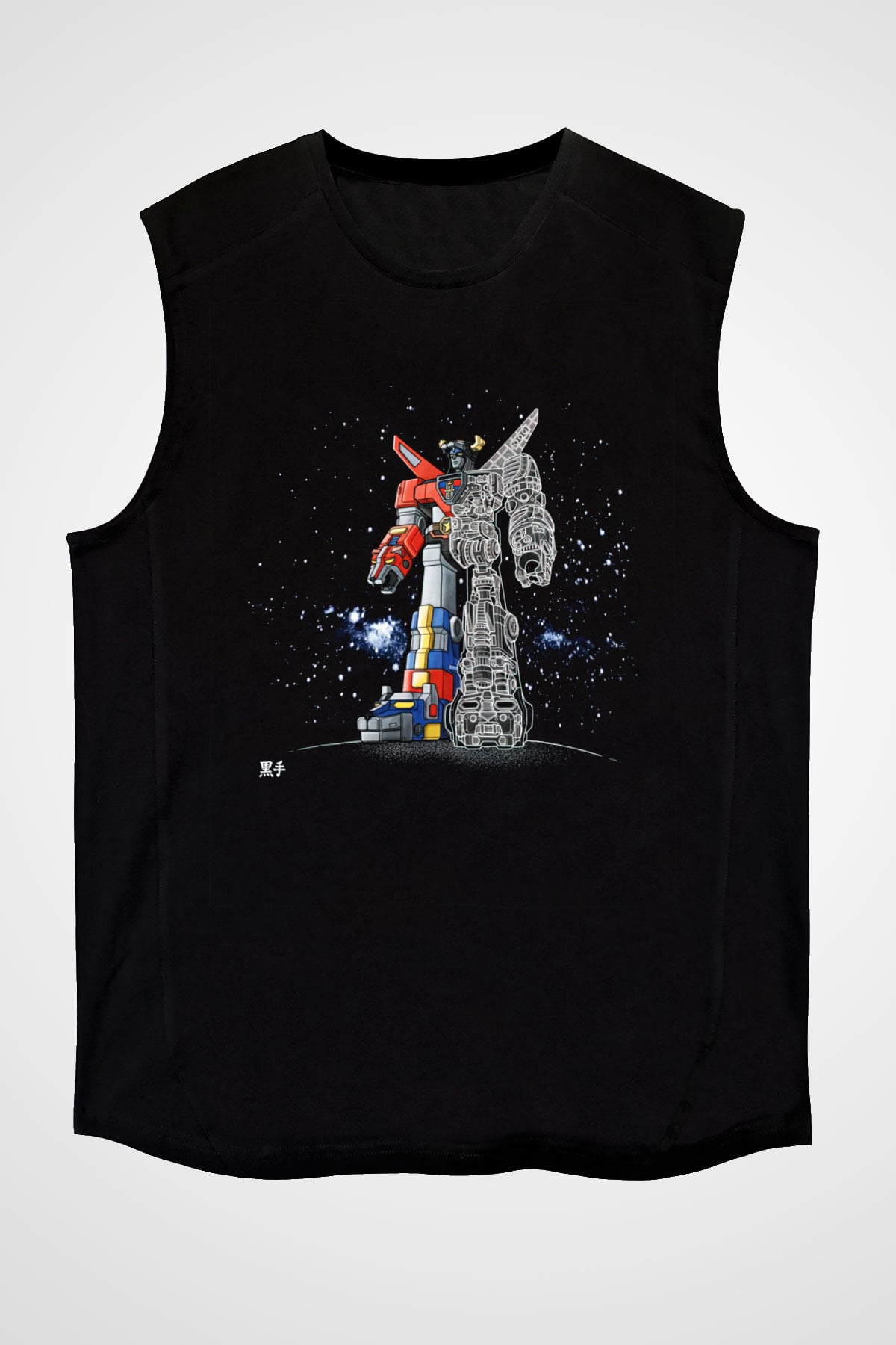 Voltron Siyah Unisex Kolsuz Tişört