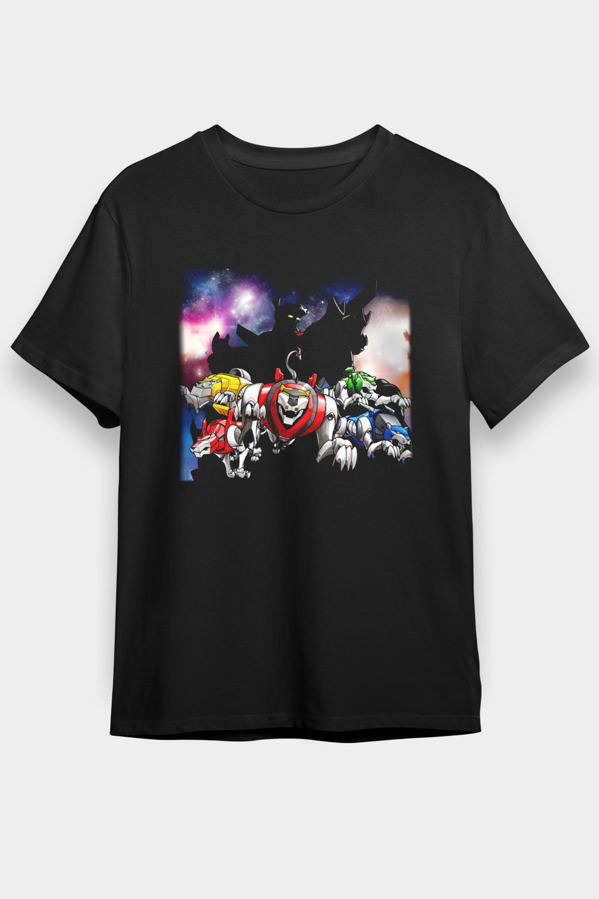Voltron Siyah Unisex Tişört