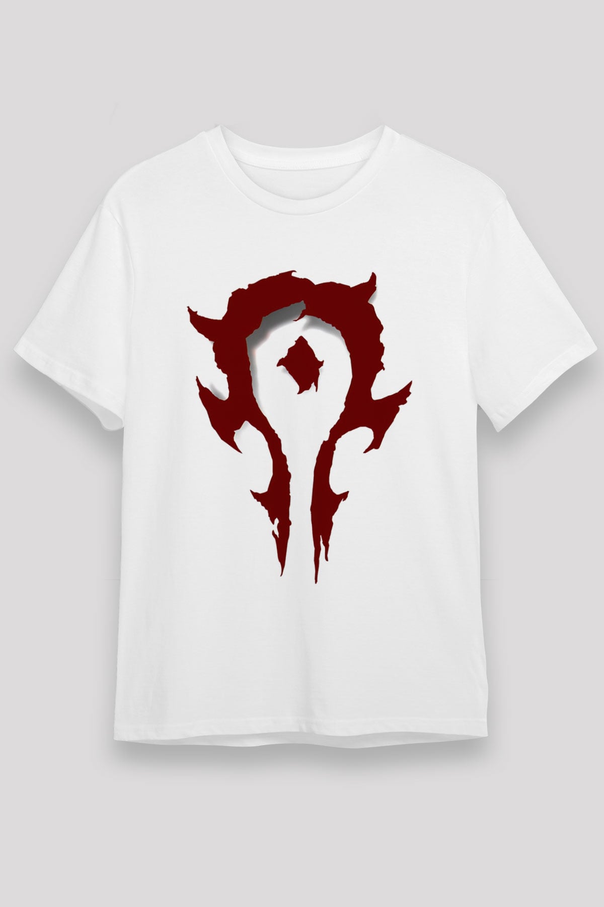 Warcraft Beyaz Unisex Tişört T-Shirt