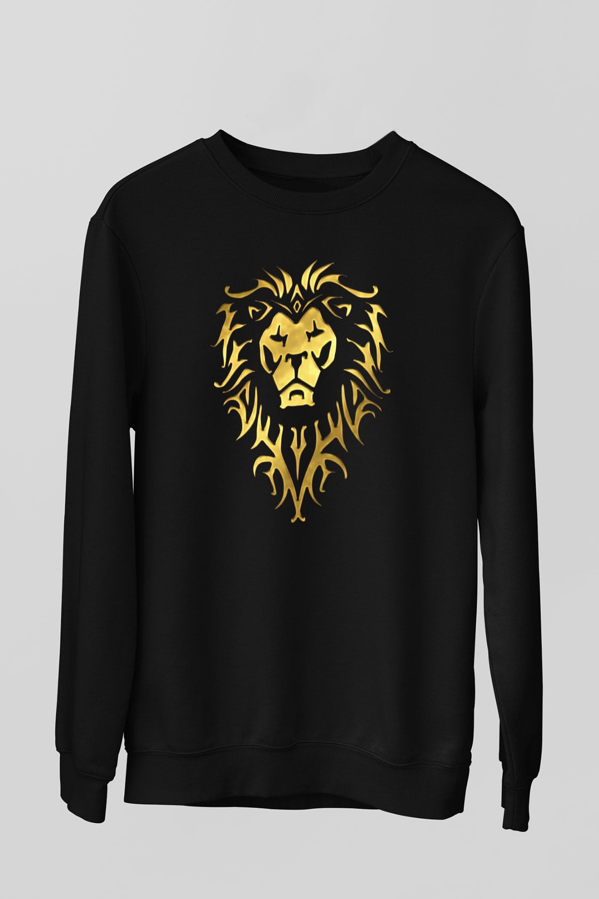 Warcraft Siyah Unisex Sweatshirt