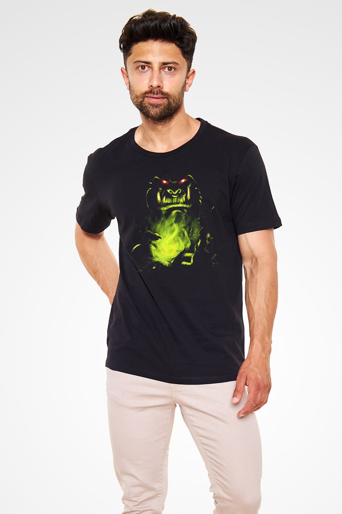 Warcraft Siyah Unisex Tişört T-Shirt