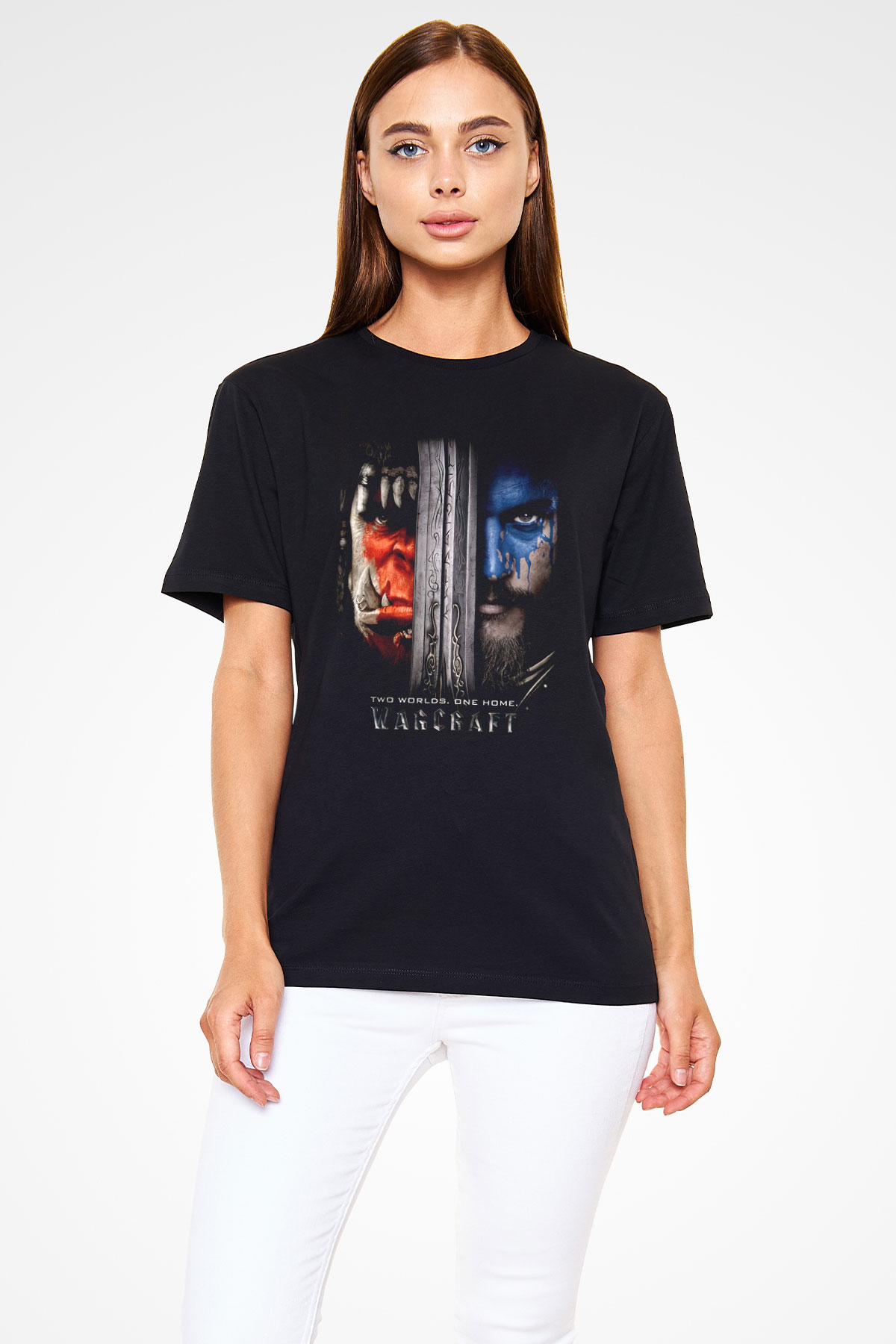 Warcraft Siyah Unisex Tişört T-Shirt