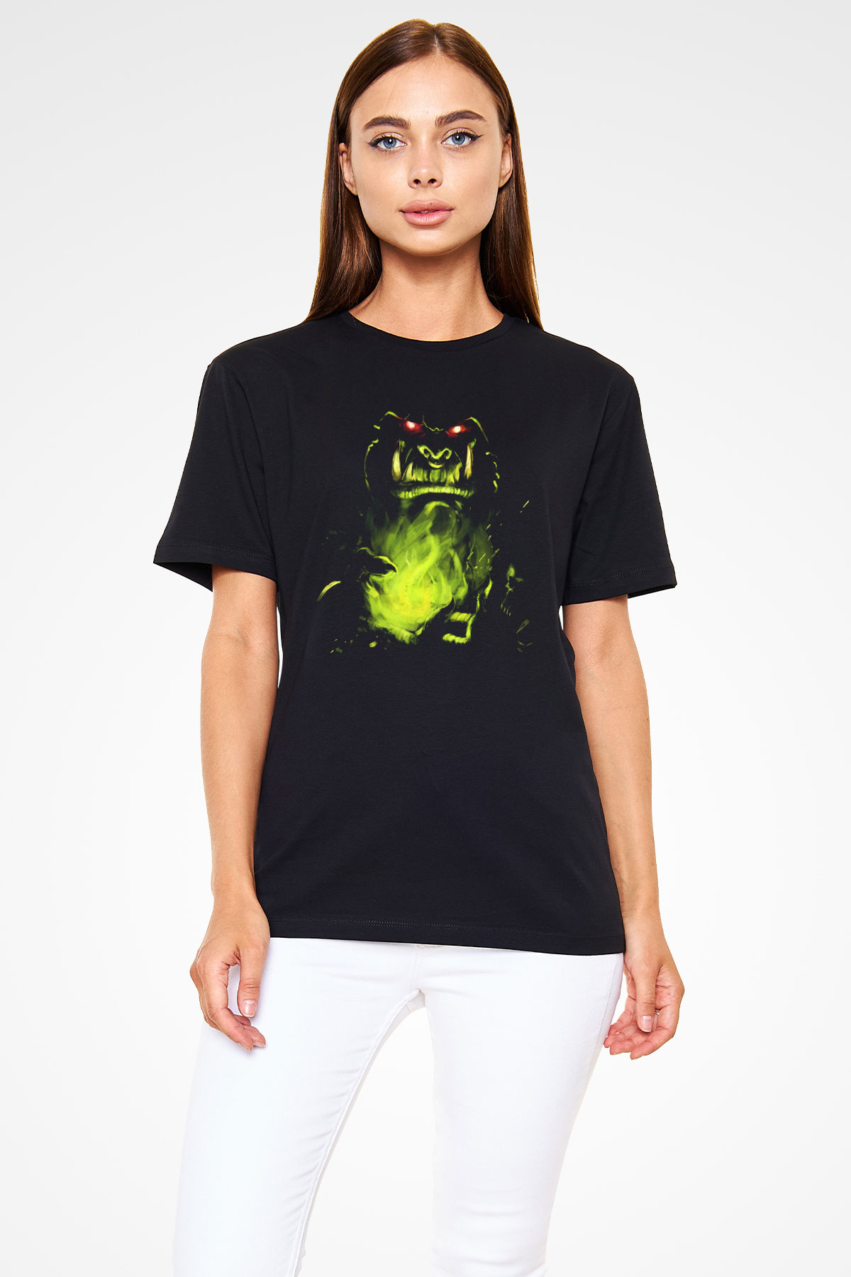 Warcraft Siyah Unisex Tişört T-Shirt