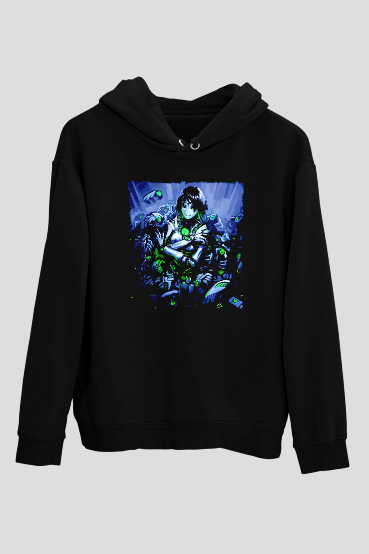 Warhammer Siyah Unisex Hoodie