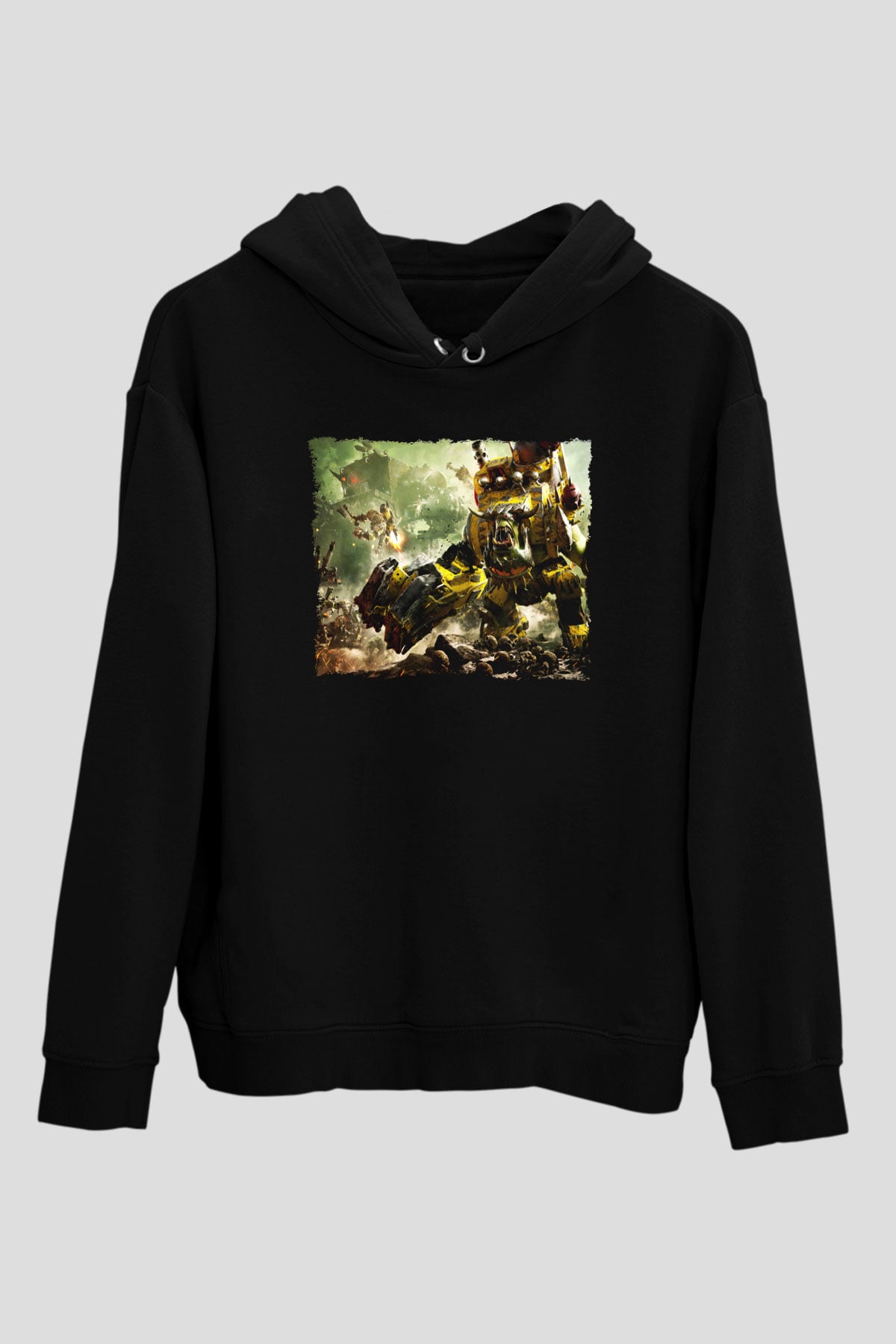 Warhammer Siyah Unisex Hoodie