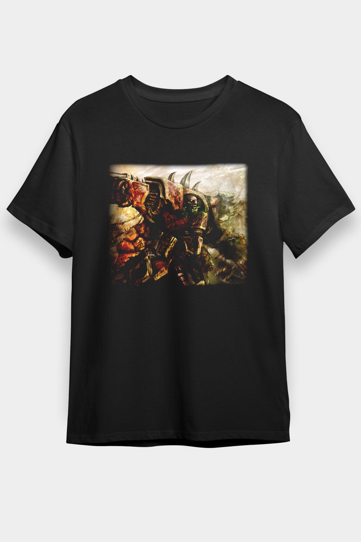 Warhammer Siyah Unisex Tişört T-Shirt