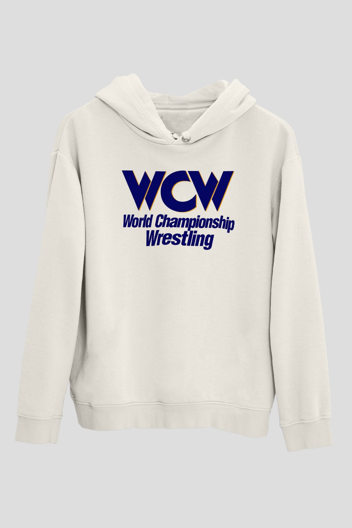 WCW Beyaz Unisex Hoodie