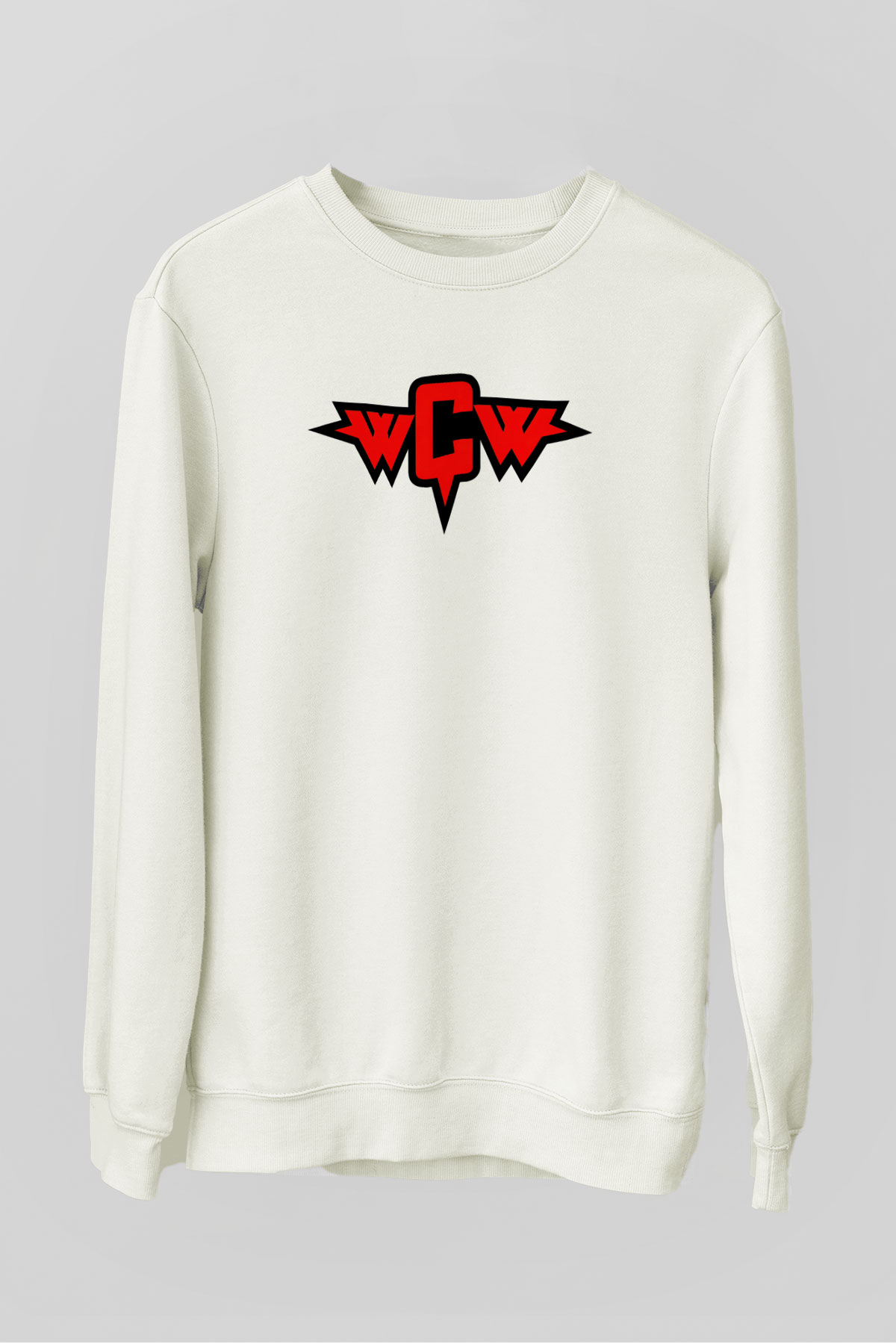 WCW Beyaz Unisex  Sweatshirt