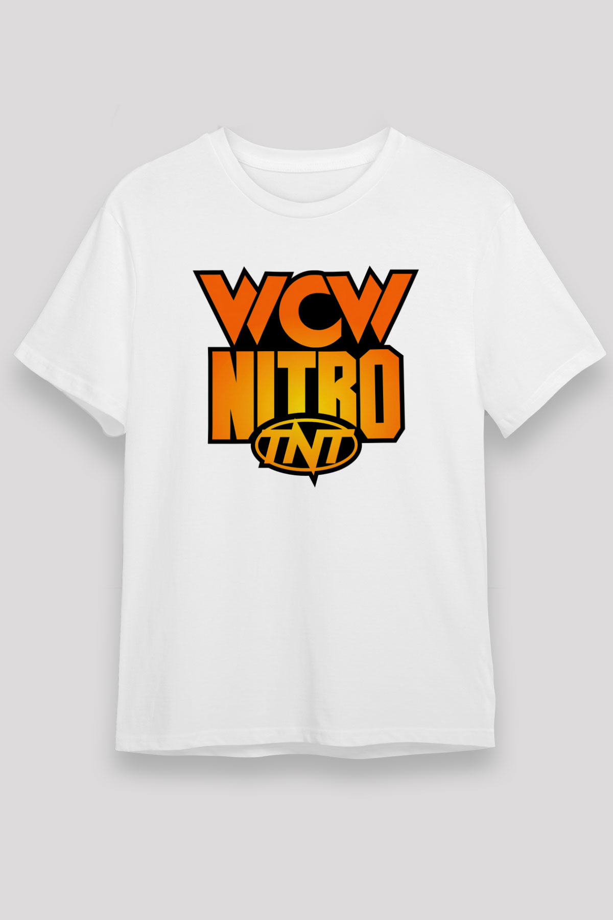 WCW Beyaz Unisex Tişört