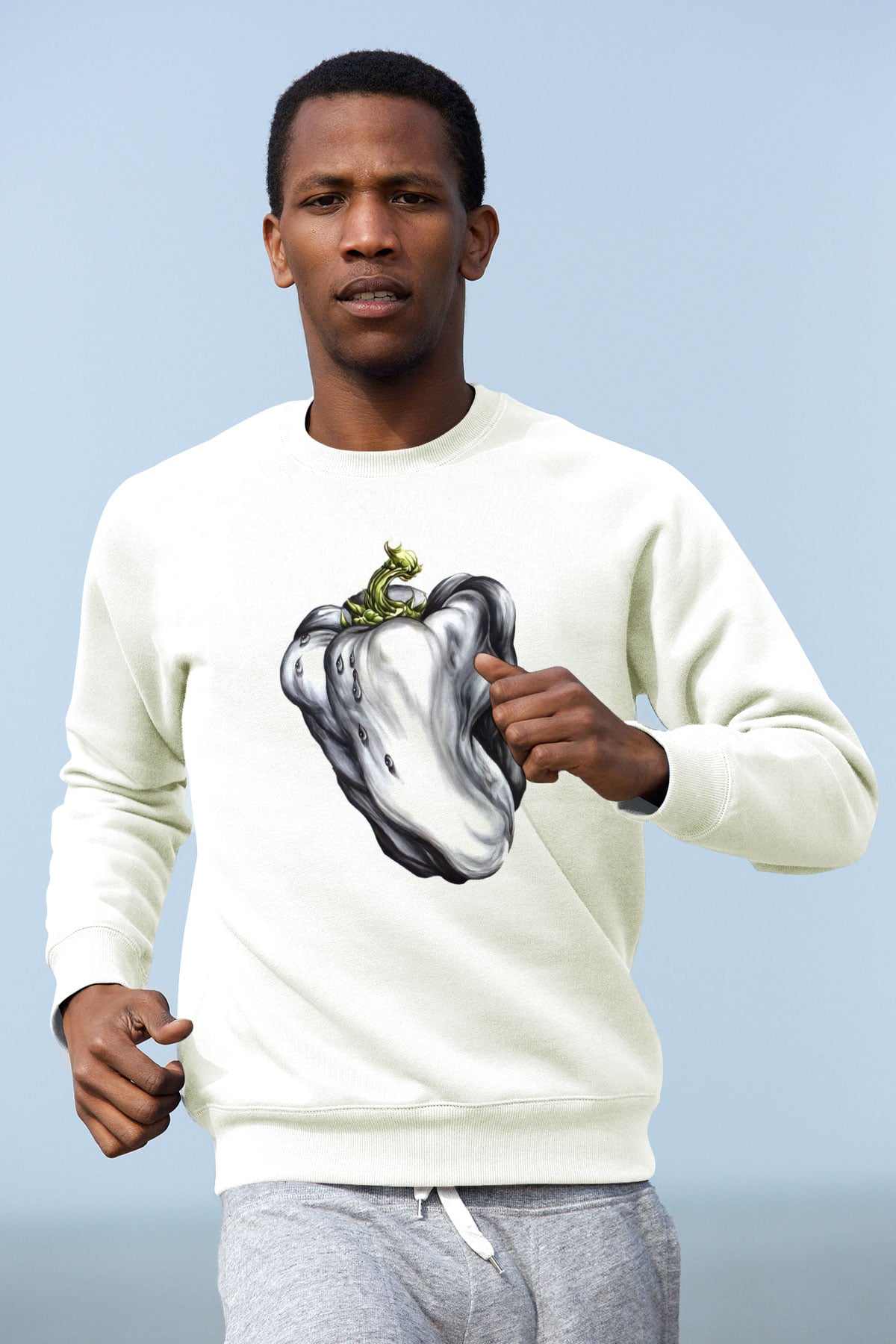 Ween Beyaz Unisex Sweatshirt