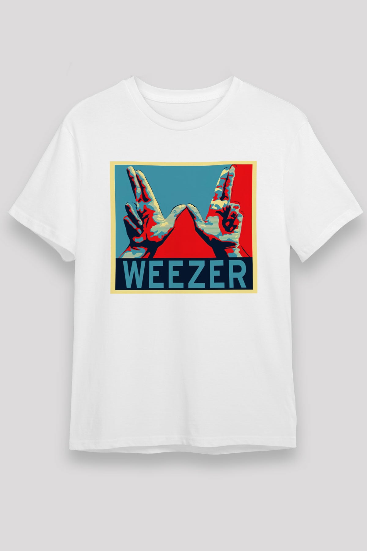 Weezer Siyah Unisex Tişört T-Shirt - TişörtFabrikası