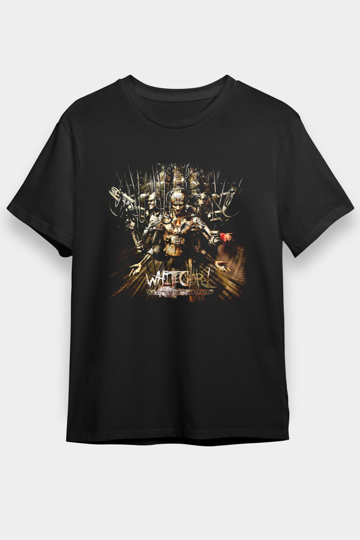 Whitechapel Siyah Unisex Tişört T-Shirt - TişörtFabrikası