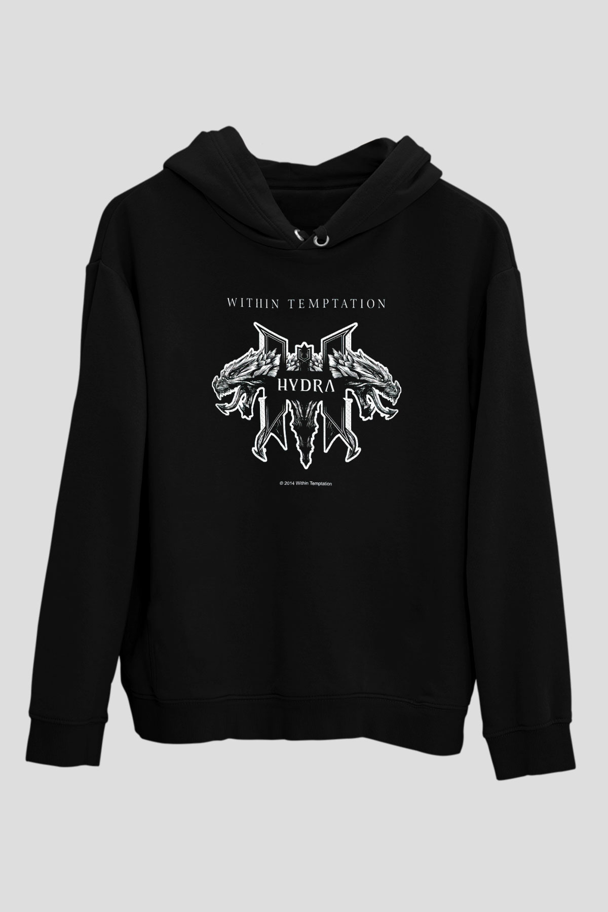 Within Temptation Siyah Unisex Hoodie