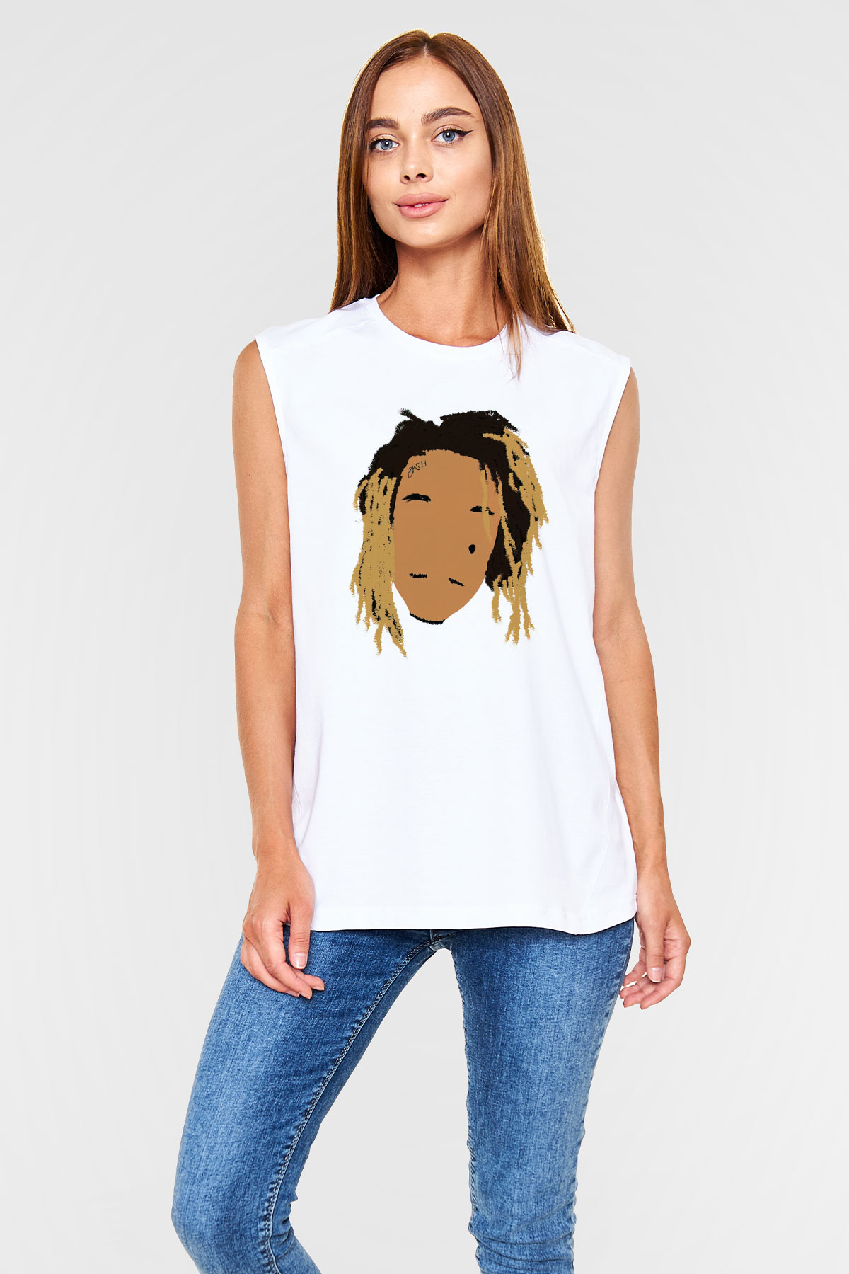Wiz Khalifa Beyaz Unisex Kolsuz Tişört