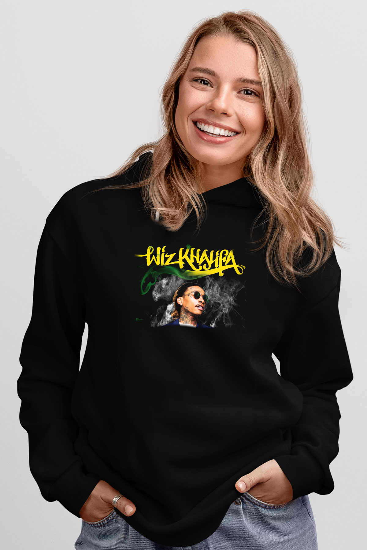 Wiz Khalifa Siyah Unisex Hoodie