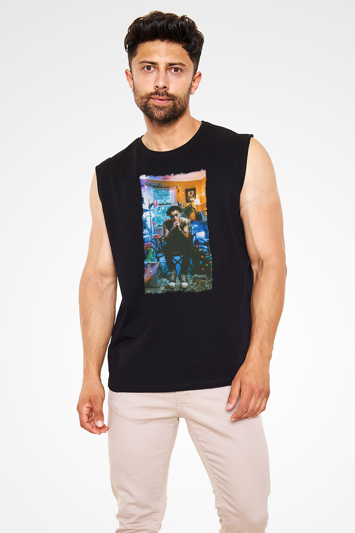 Wiz Khalifa Siyah Unisex Kolsuz Tişört