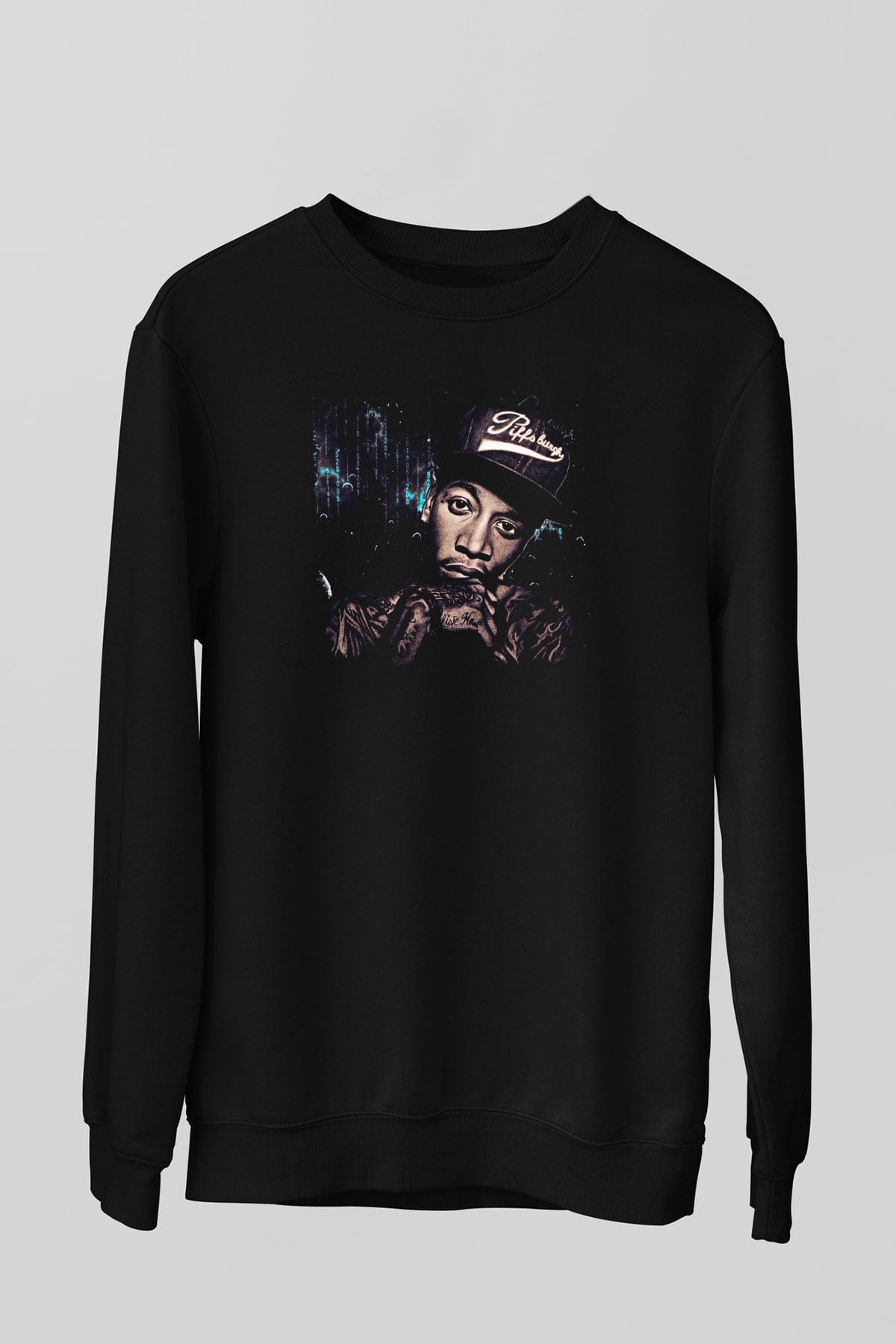 Wiz Khalifa Siyah Unisex Sweatshirt