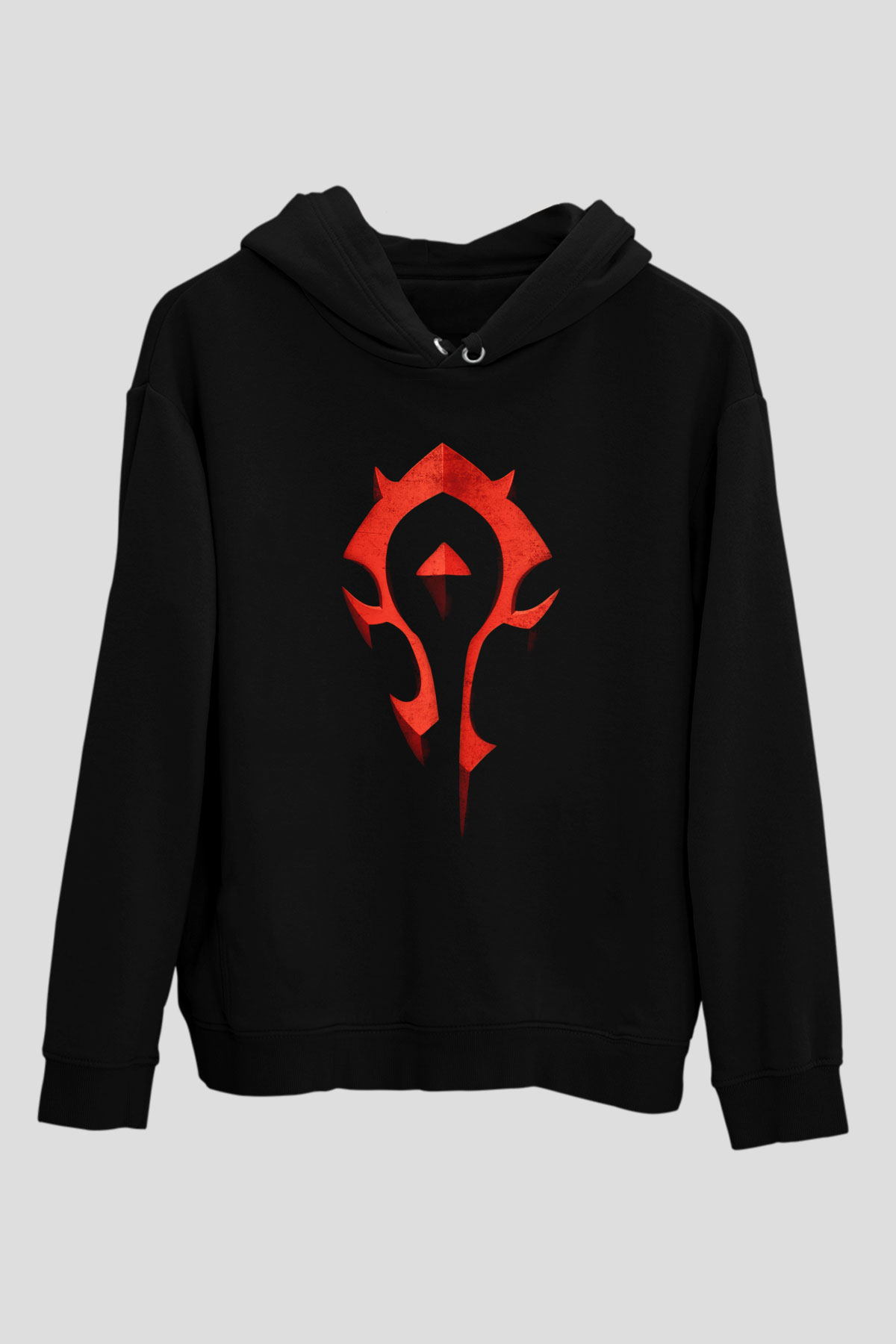 World of Warcraft Siyah Unisex Hoodie