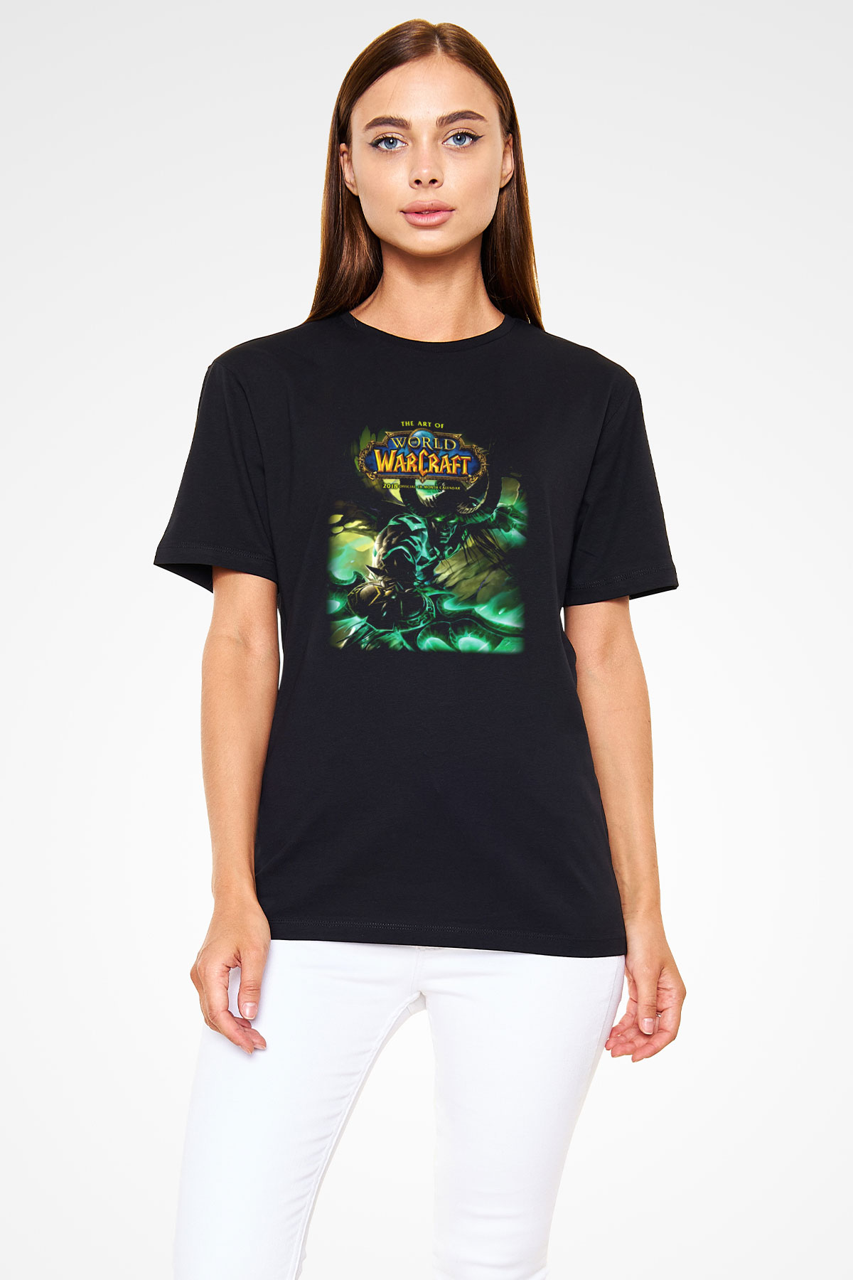 World of Warcraft Siyah Unisex Tişört T-Shirt