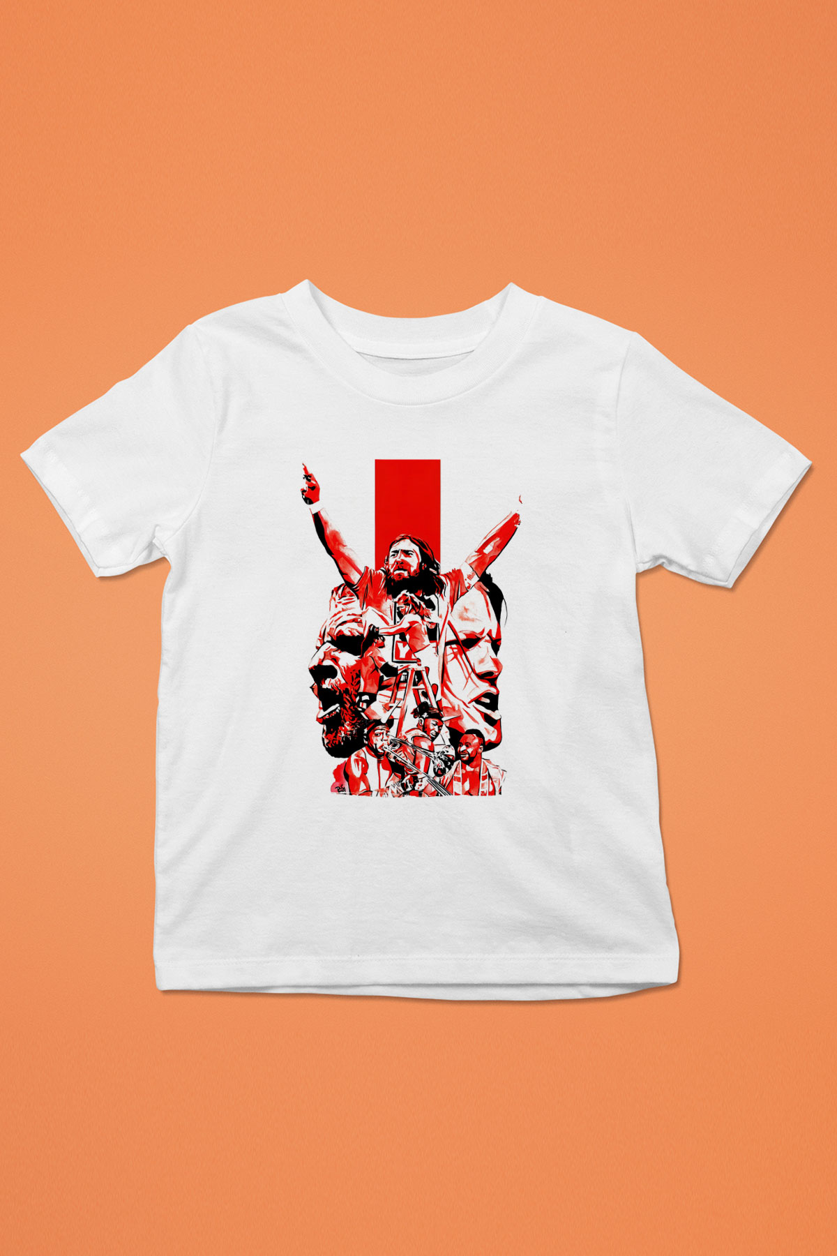 WrestleMania Beyaz Unisex  Çocuk Tişört