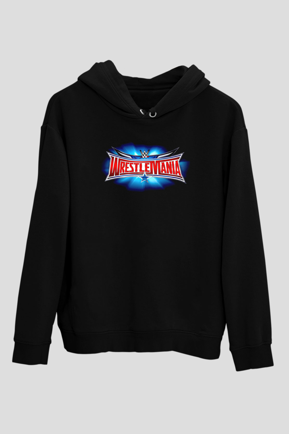 WrestleMania Siyah Unisex Hoodie