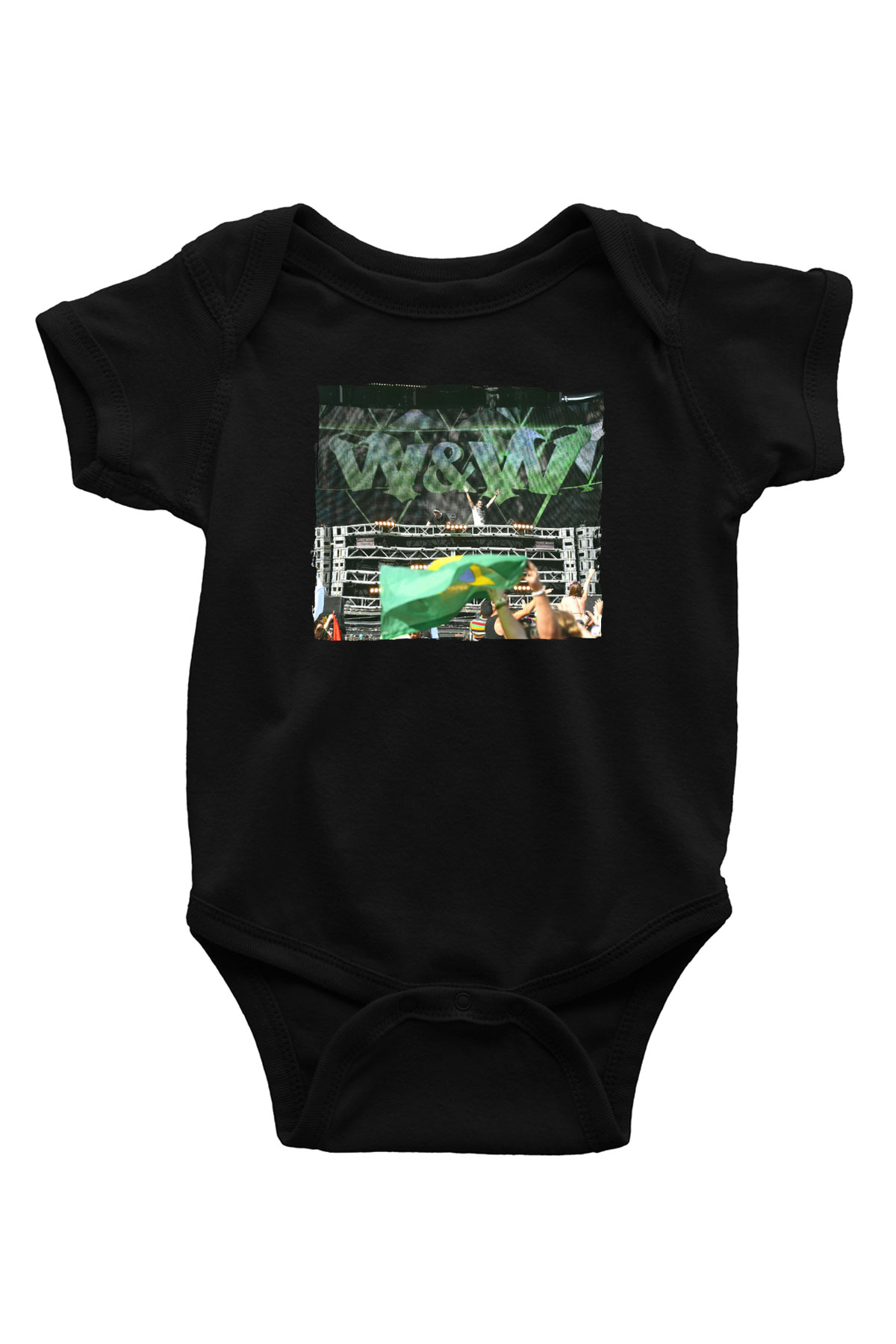 W&W Siyah Bebek Body - Zıbın
