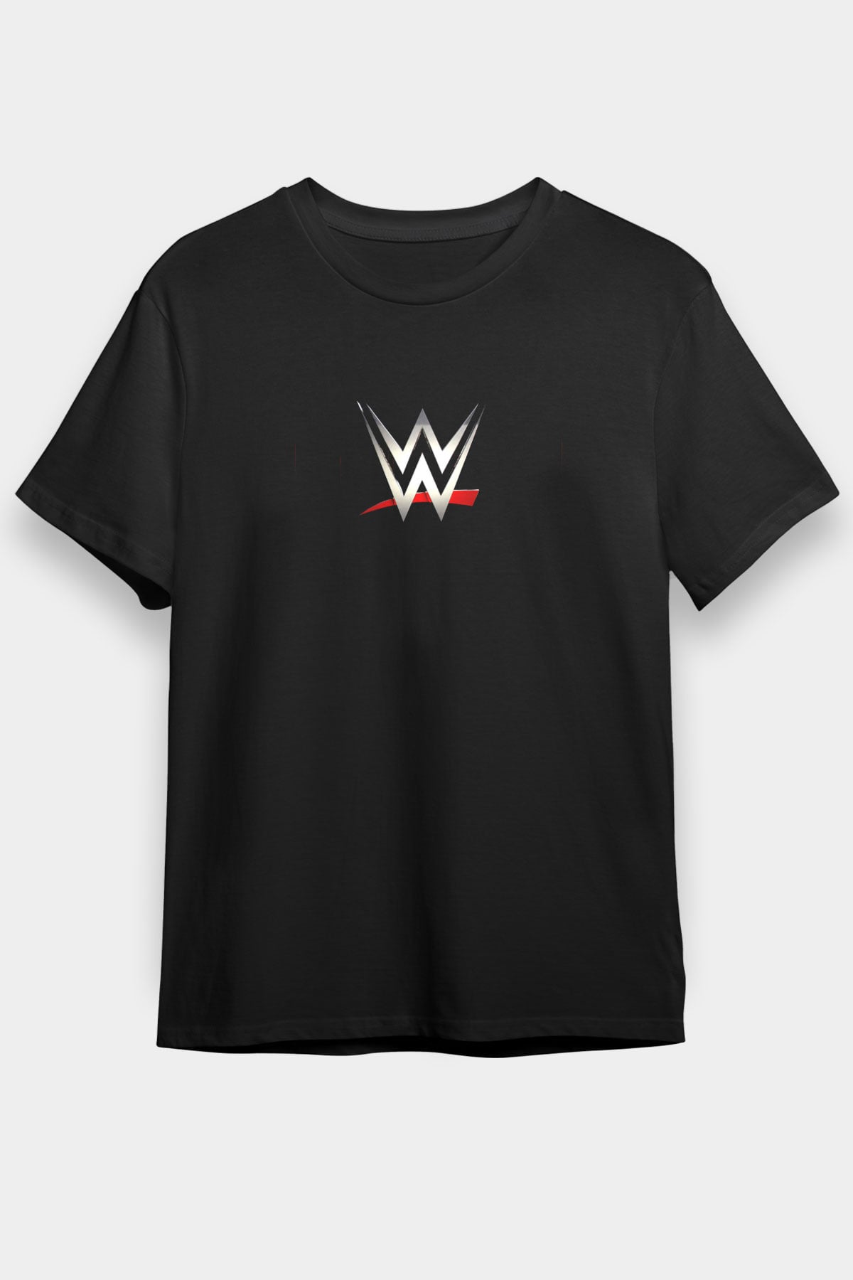 WWE Siyah Unisex Tişört