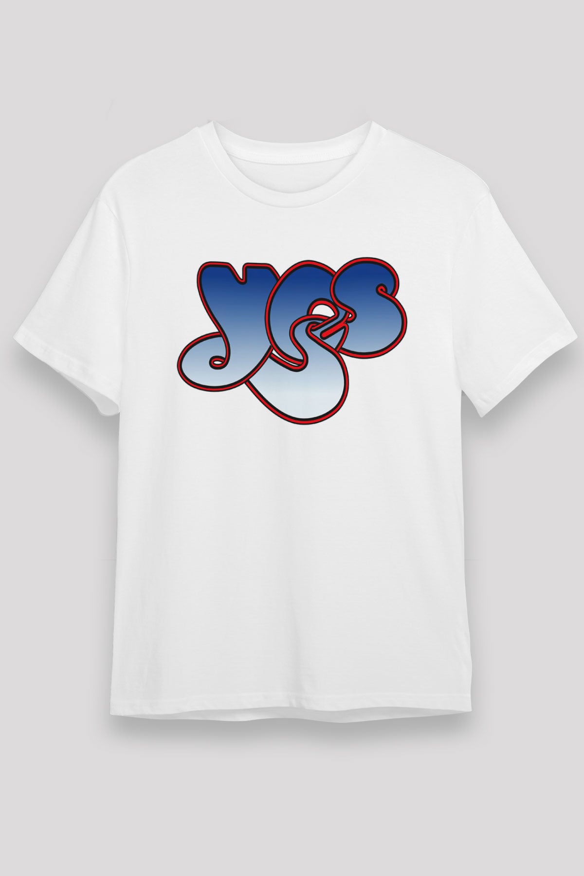Yes Beyaz Unisex Tişört T-Shirt - TişörtFabrikası