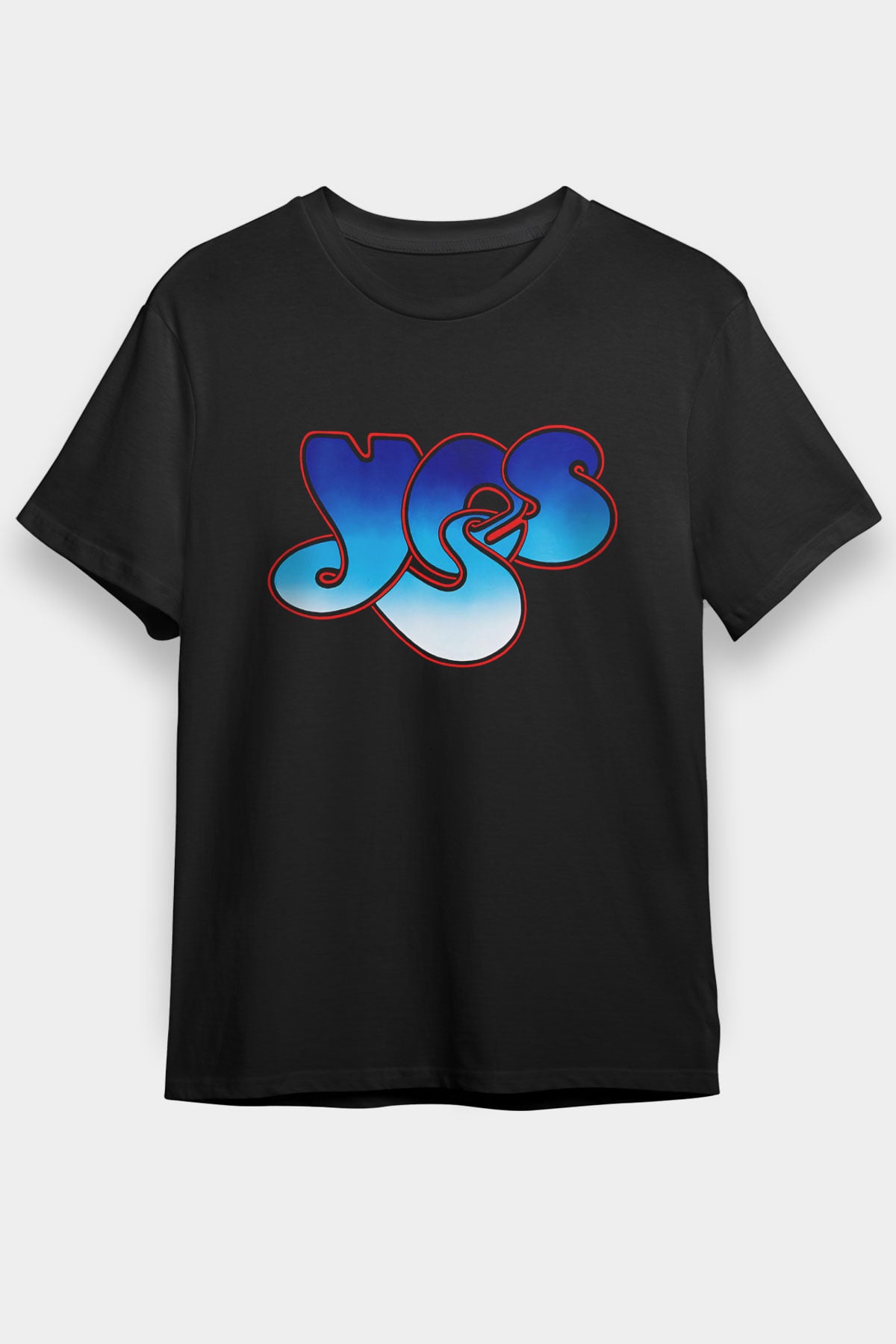 Yes Siyah Unisex Tişört T-Shirt - TişörtFabrikası