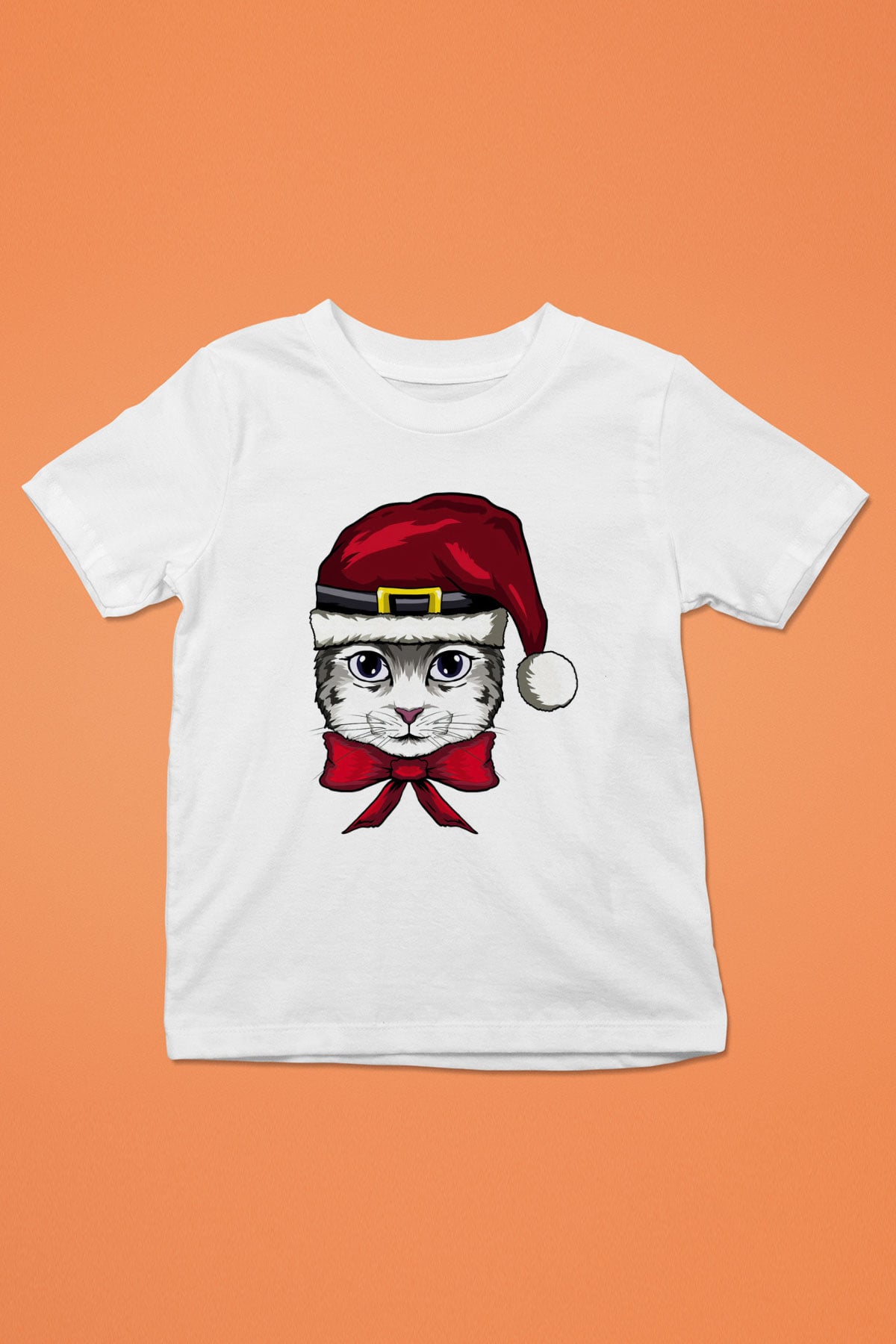 Yılbaşı Beyaz Unisex Çocuk Tişört