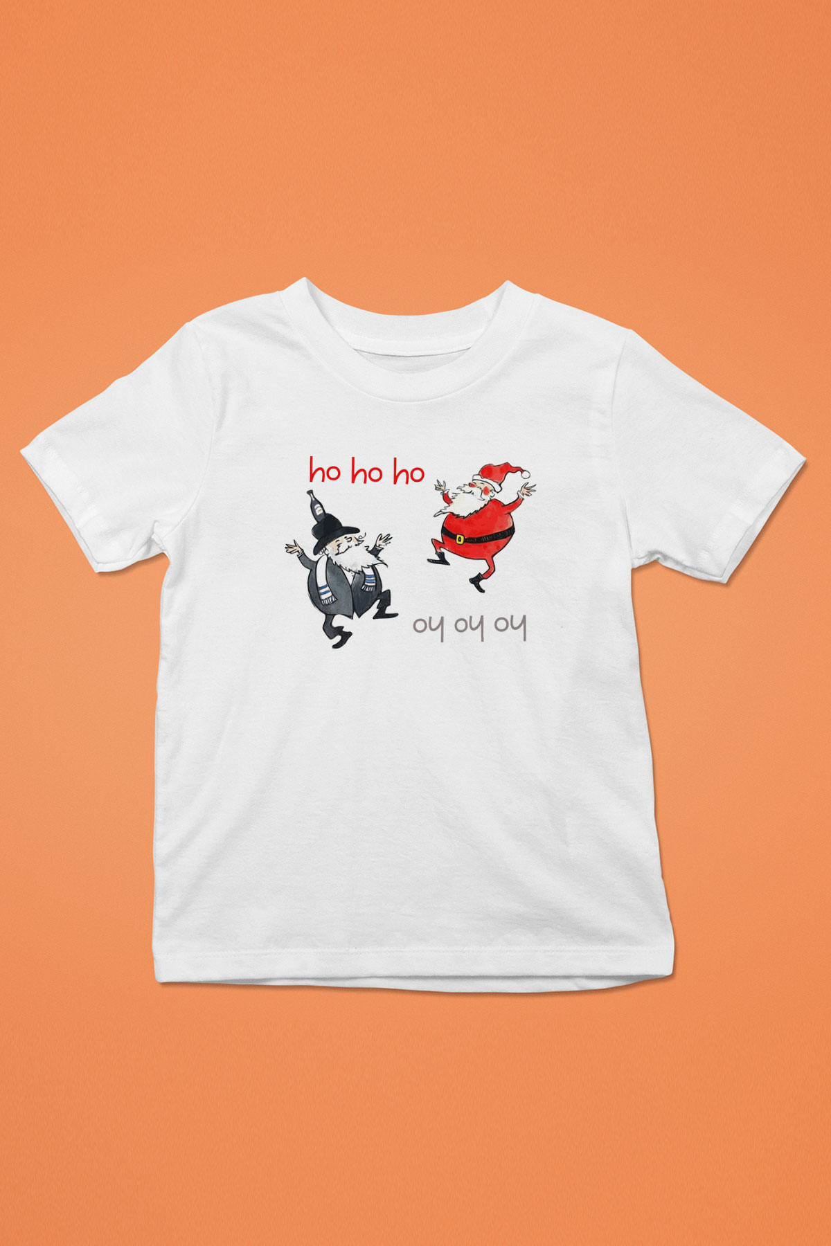 Yılbaşı Beyaz Unisex Çocuk Tişört