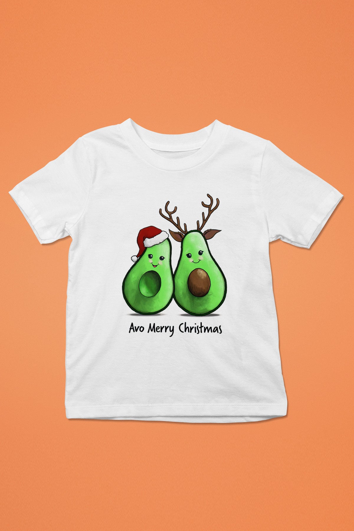 Yılbaşı Beyaz Unisex Çocuk Tişört