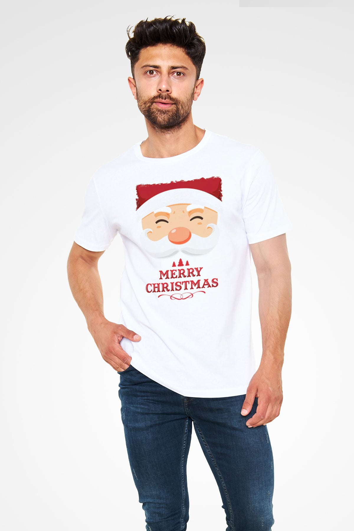 Yılbaşı Beyaz Unisex Tişört T-Shirt - TişörtFabrikası