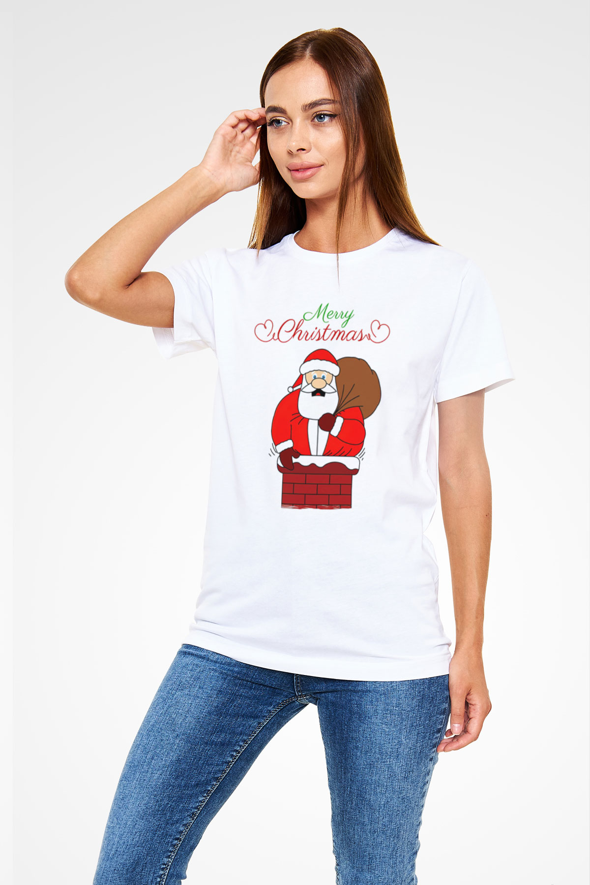 Yılbaşı Beyaz Unisex Tişört T-Shirt - TişörtFabrikası