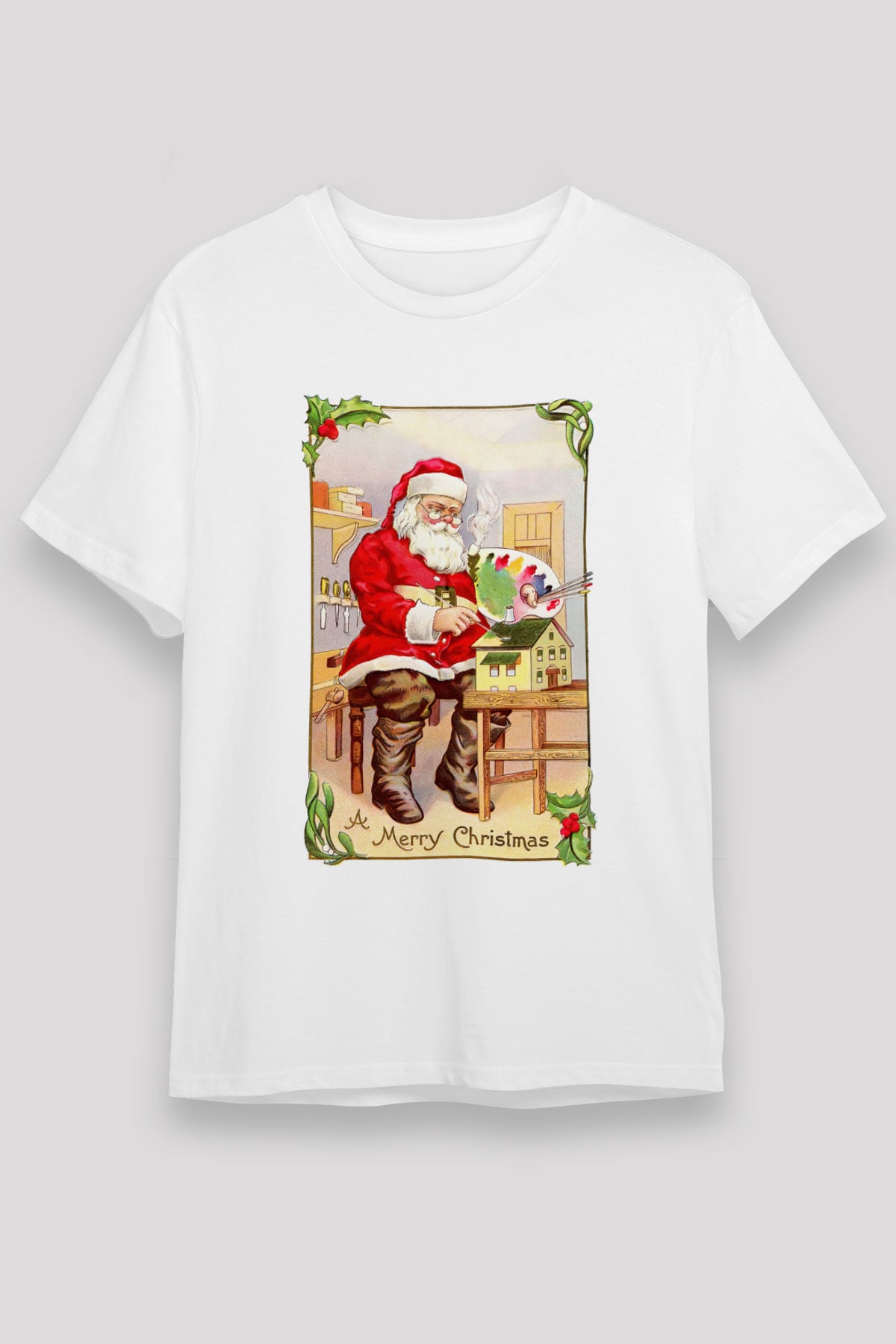 Yılbaşı Beyaz Unisex Tişört T-Shirt - TişörtFabrikası