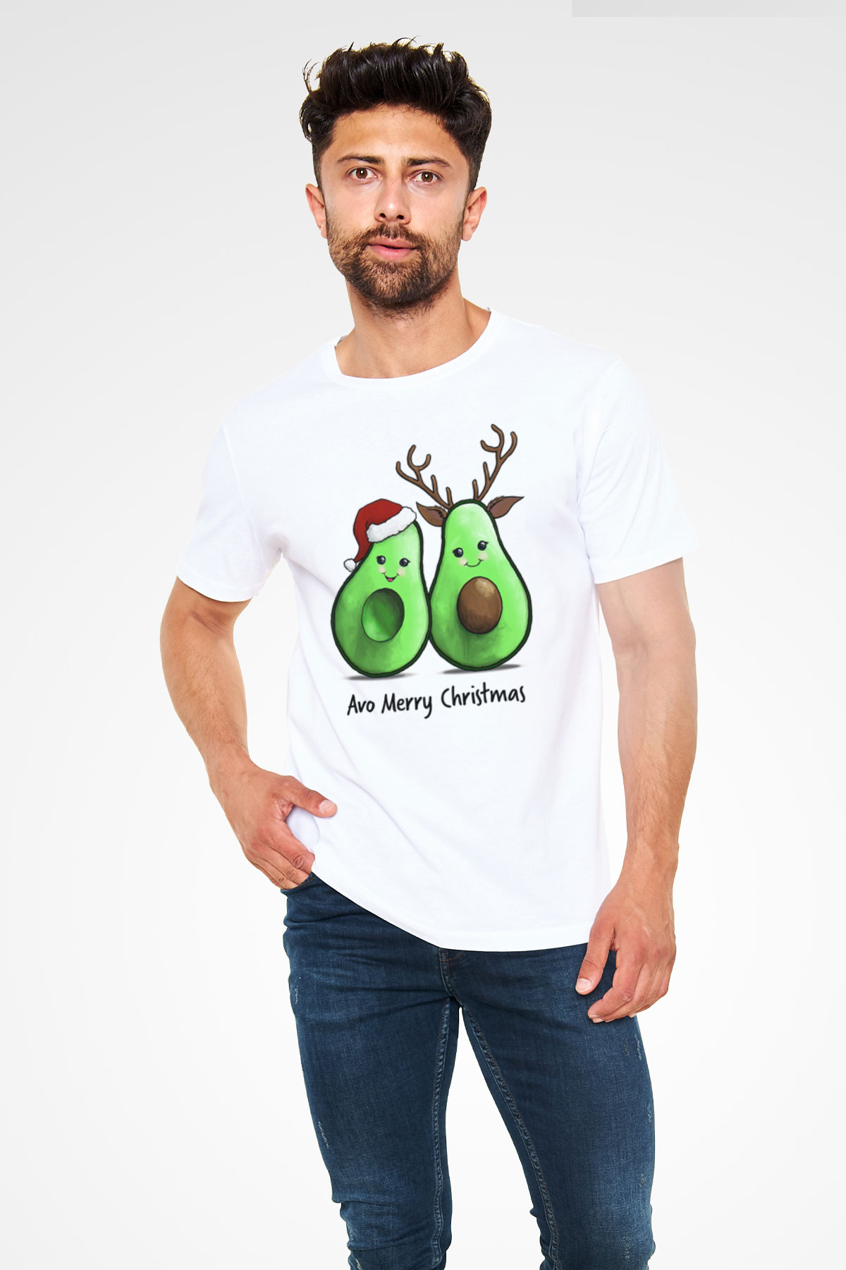 Yılbaşı Beyaz Unisex Tişört T-Shirt - TişörtFabrikası
