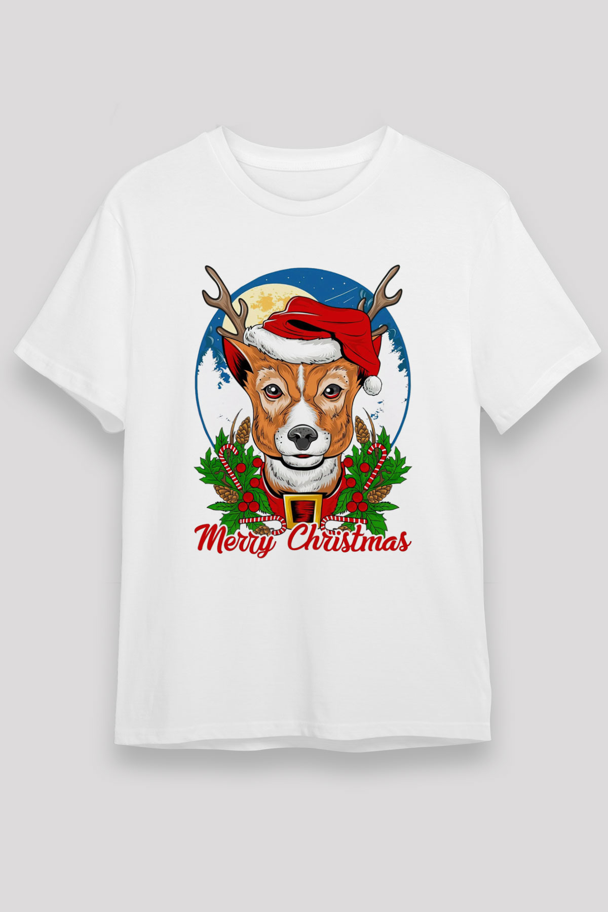 Yılbaşı Beyaz Unisex Tişört T-Shirt - TişörtFabrikası