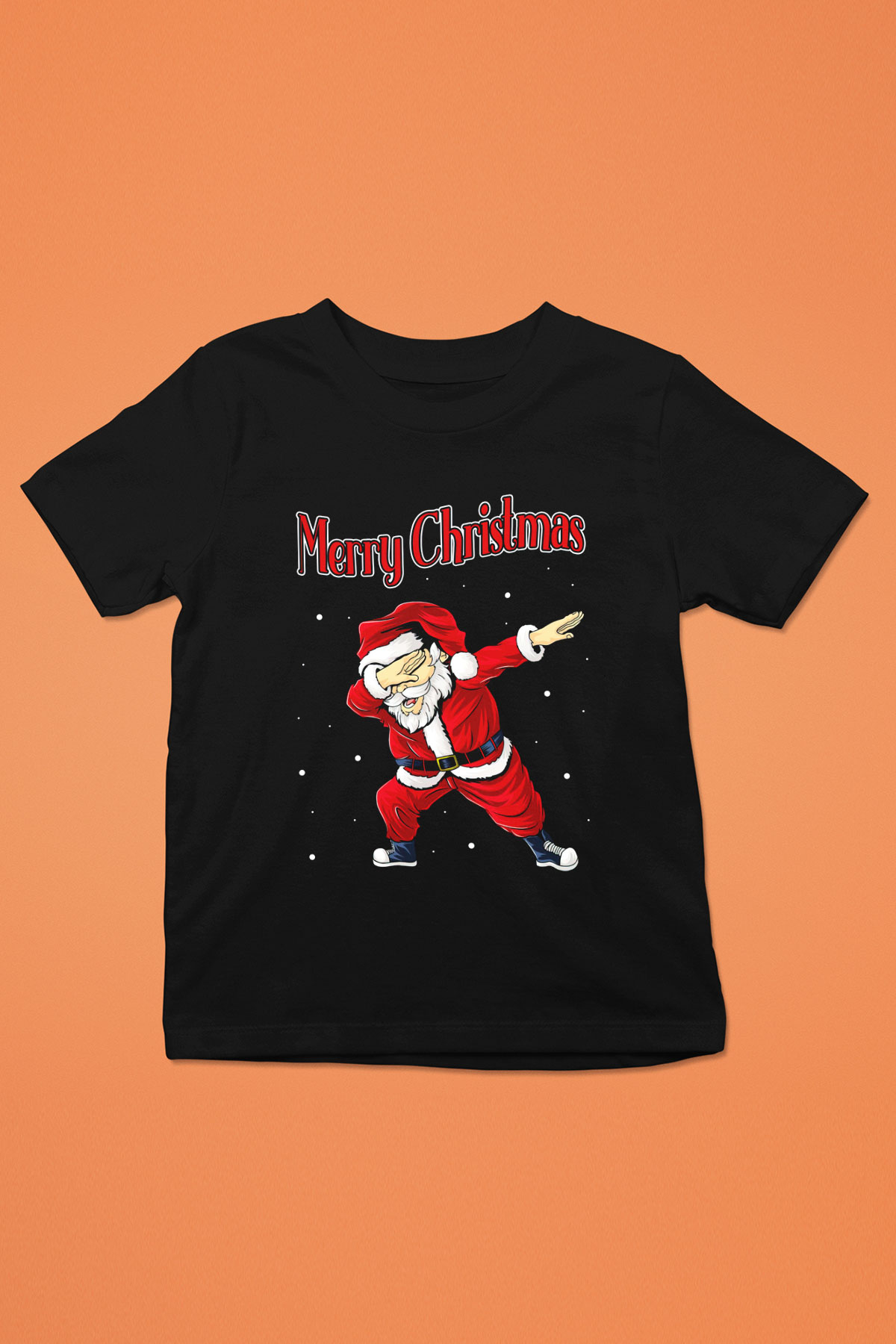 Yılbaşı Siyah Unisex Çocuk Tişört