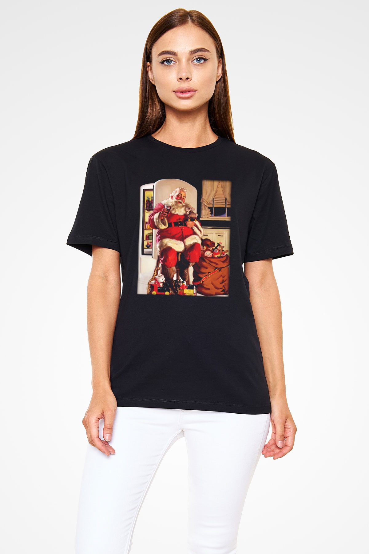 Yılbaşı Siyah Unisex Tişört T-Shirt - TişörtFabrikası