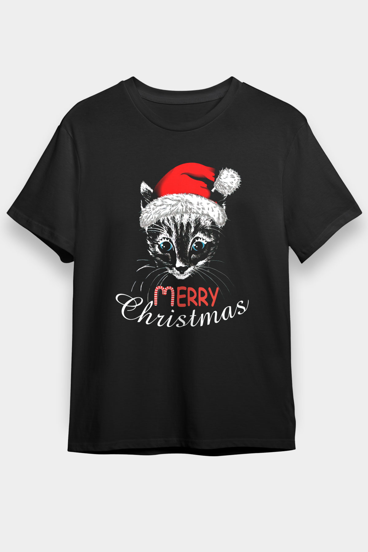 Yılbaşı Siyah Unisex Tişört T-Shirt - TişörtFabrikası