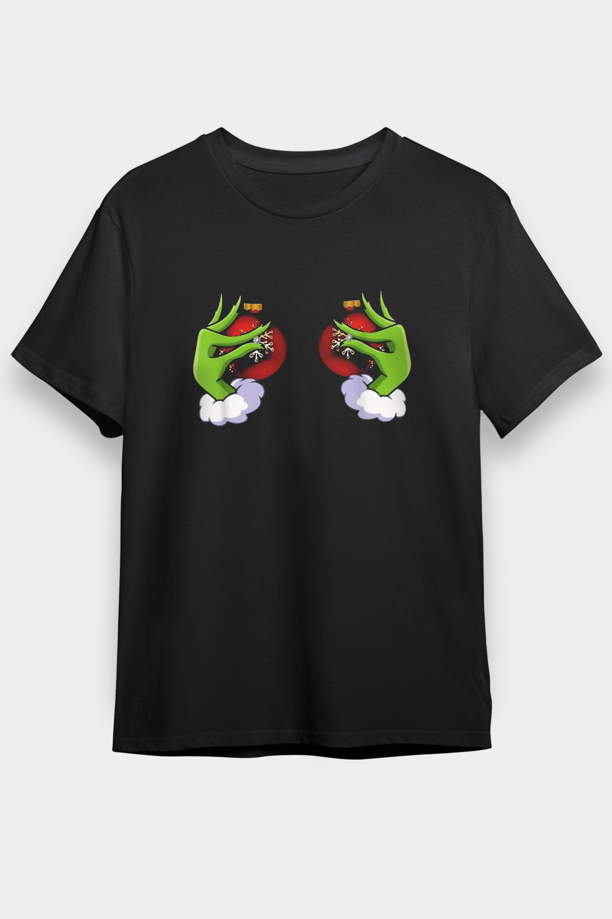 Yılbaşı Siyah Unisex Tişört T-Shirt - TişörtFabrikası