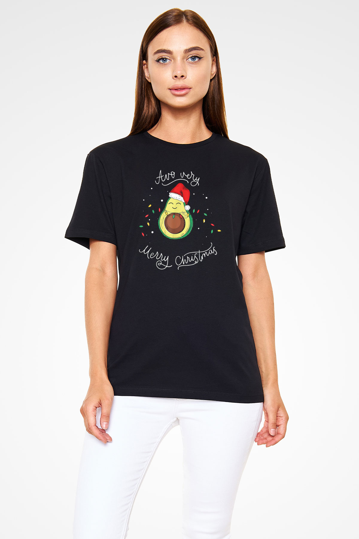 Yılbaşı Siyah Unisex Tişört T-Shirt - TişörtFabrikası