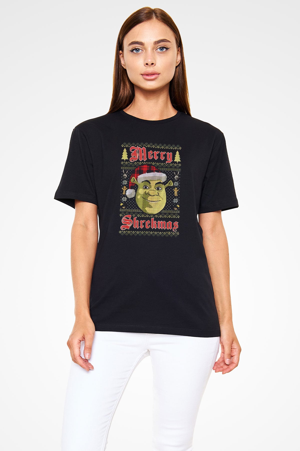 Yılbaşı Siyah Unisex Tişört T-Shirt - TişörtFabrikası