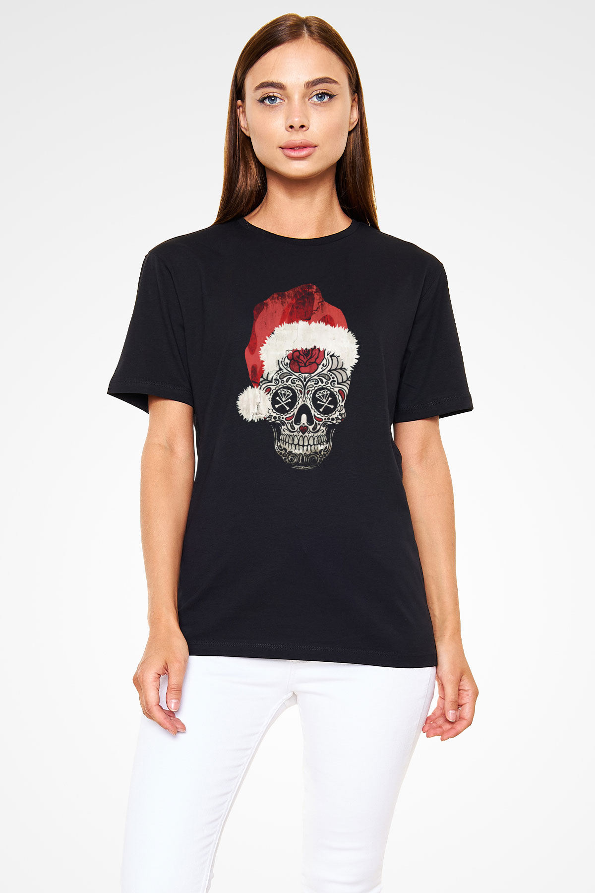 Yılbaşı Siyah Unisex Tişört T-Shirt - TişörtFabrikası