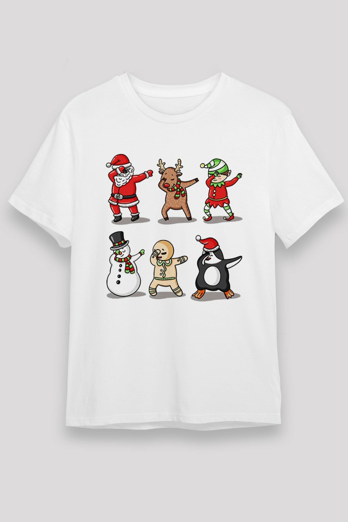 Yılbaşı Yeni Yıl Christmas Beyaz Unisex Tişört T-Shirt - TişörtFabrikası