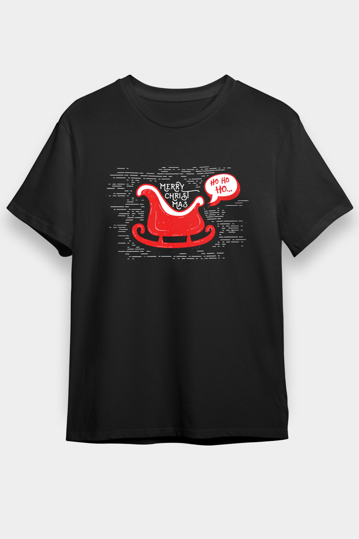 Yılbaşı Yeni Yıl Siyah Unisex Tişört T-Shirt - TişörtFabrikası