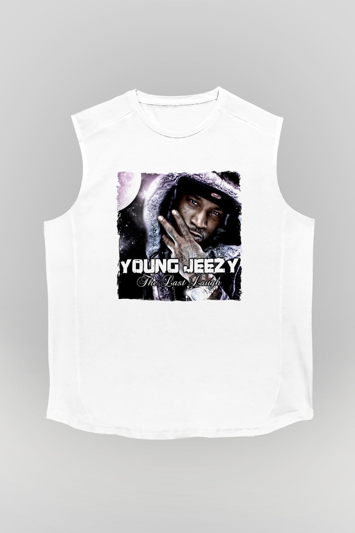 Young Jeezy Beyaz Unisex Kolsuz Tişört